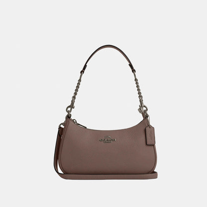 CV934-Teri Shoulder Bag-Qb/Dark Stone