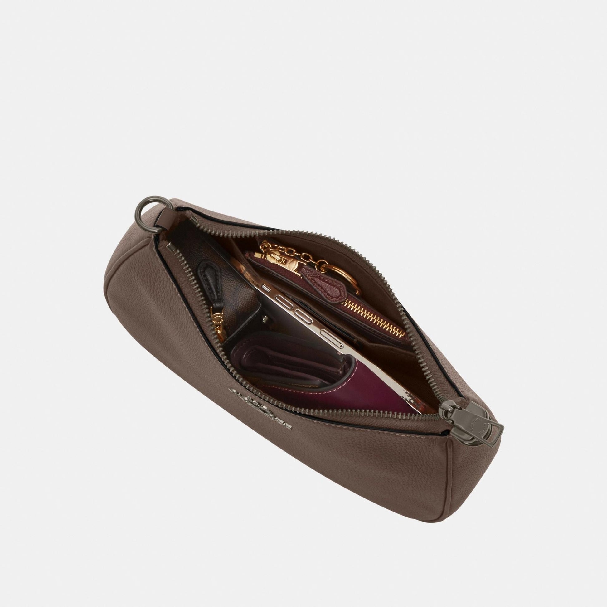 CV934-Teri Shoulder Bag-Qb/Dark Stone