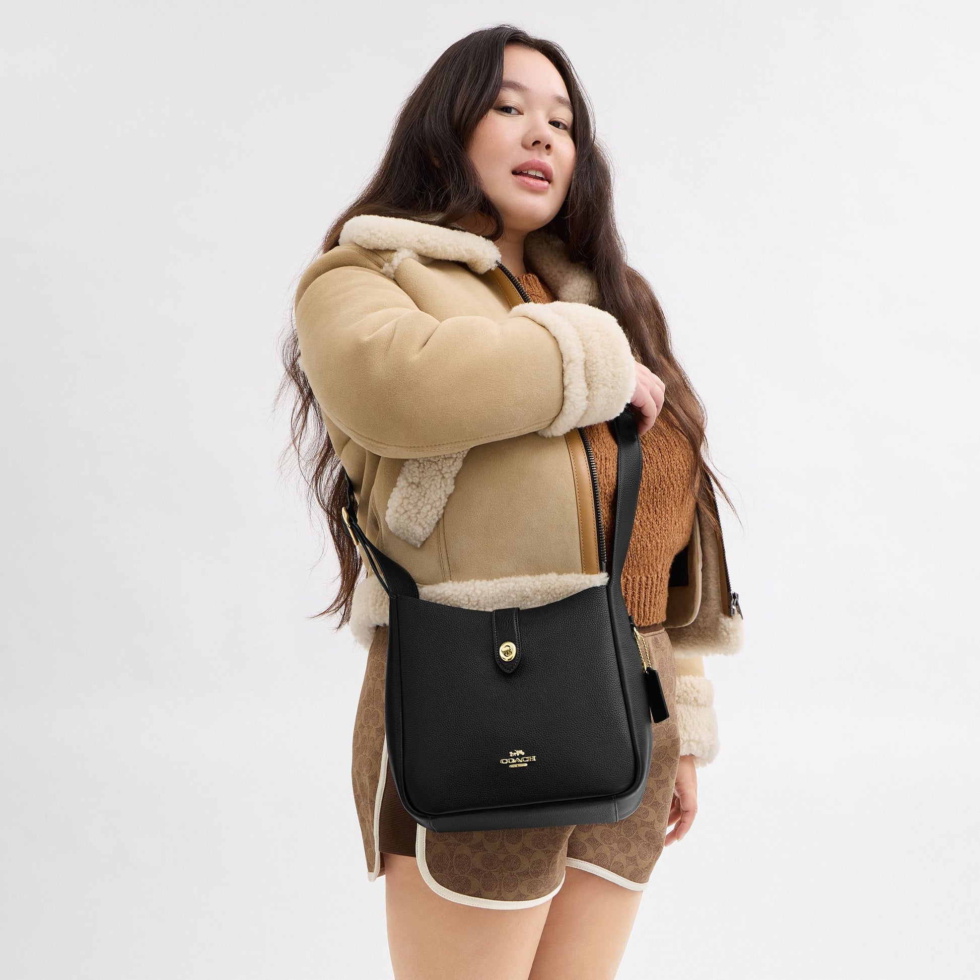 CW002-Hadley Convertible Crossbody Bag-Im/Black