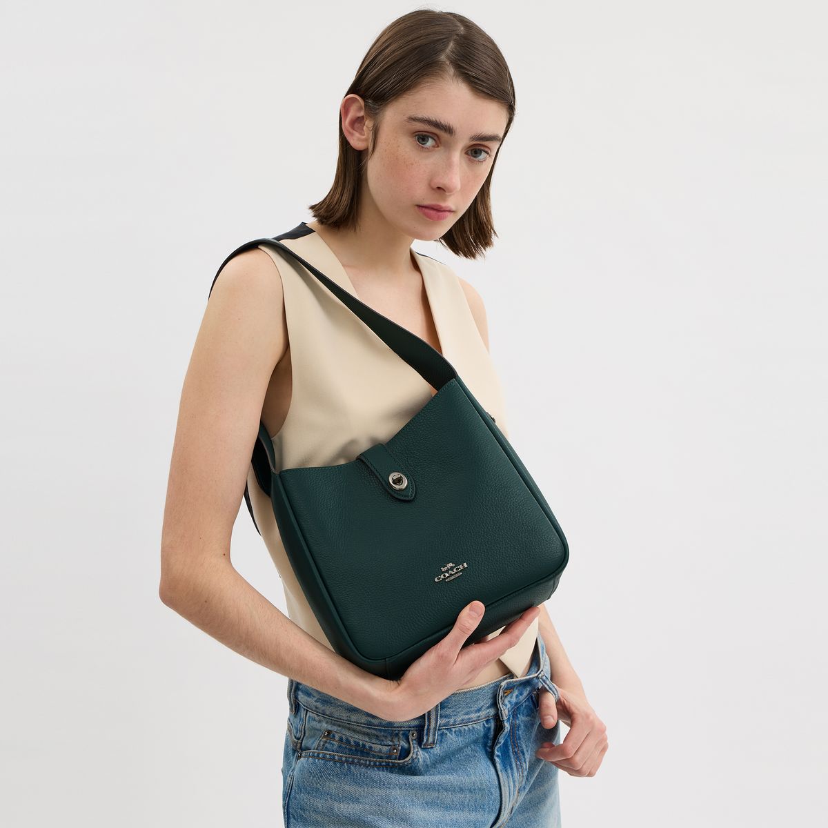 CW002-Hadley Convertible Crossbody Bag-Qb/Dark Teal