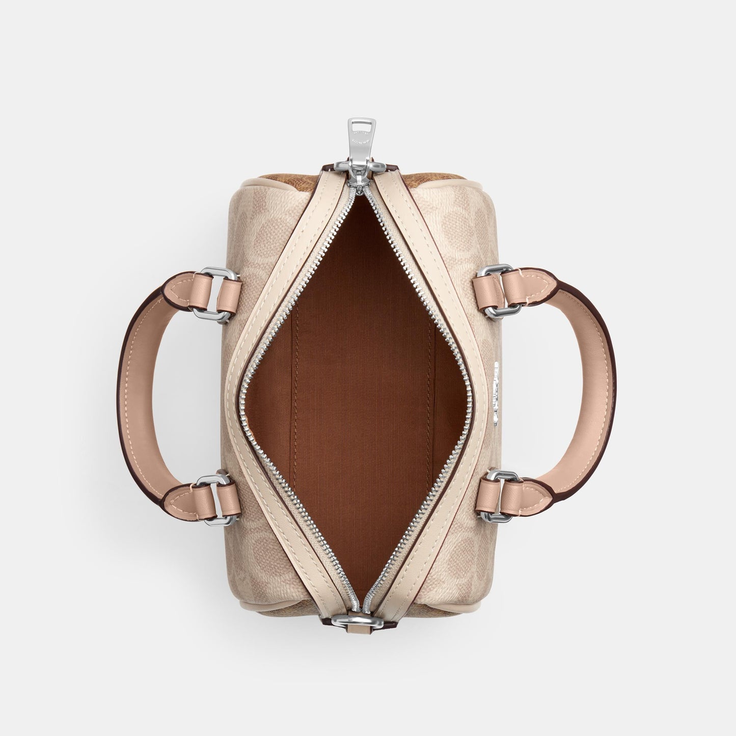 Mini Rowan Crossbody Bag In Blocked Signature Canvas