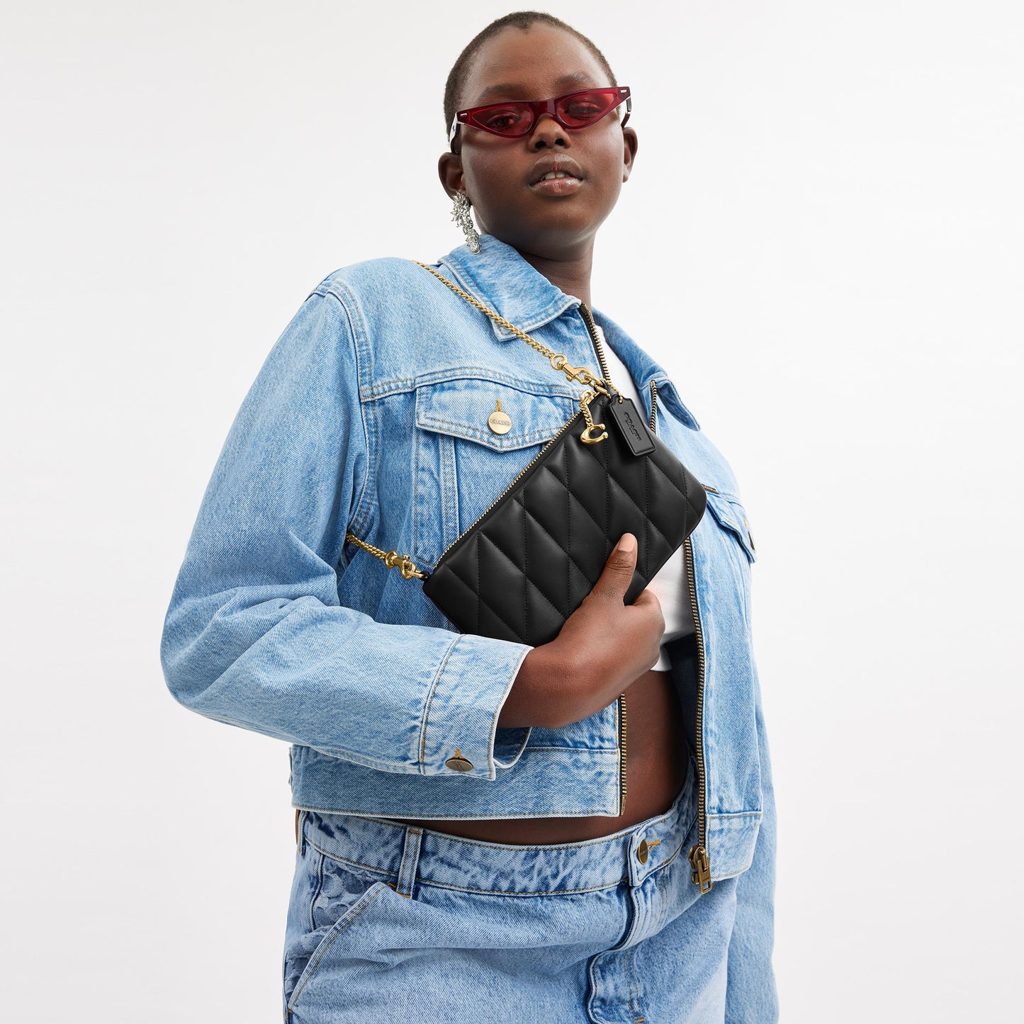 Pouch Bag With Pillow Quilting