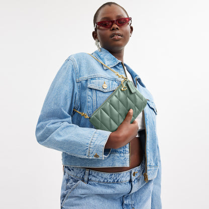 Pouch Bag With Pillow Quilting