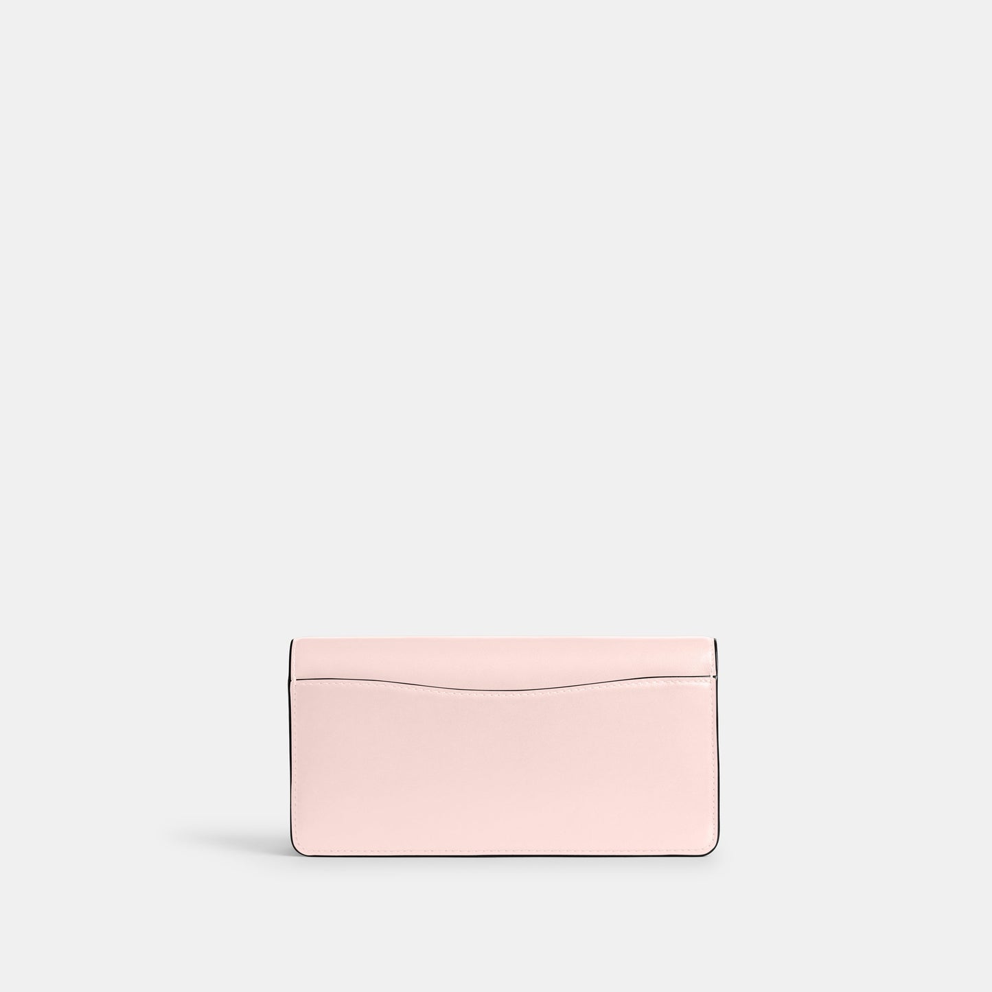 cw586-Evie Long Wallet With Chain-B4/Blush