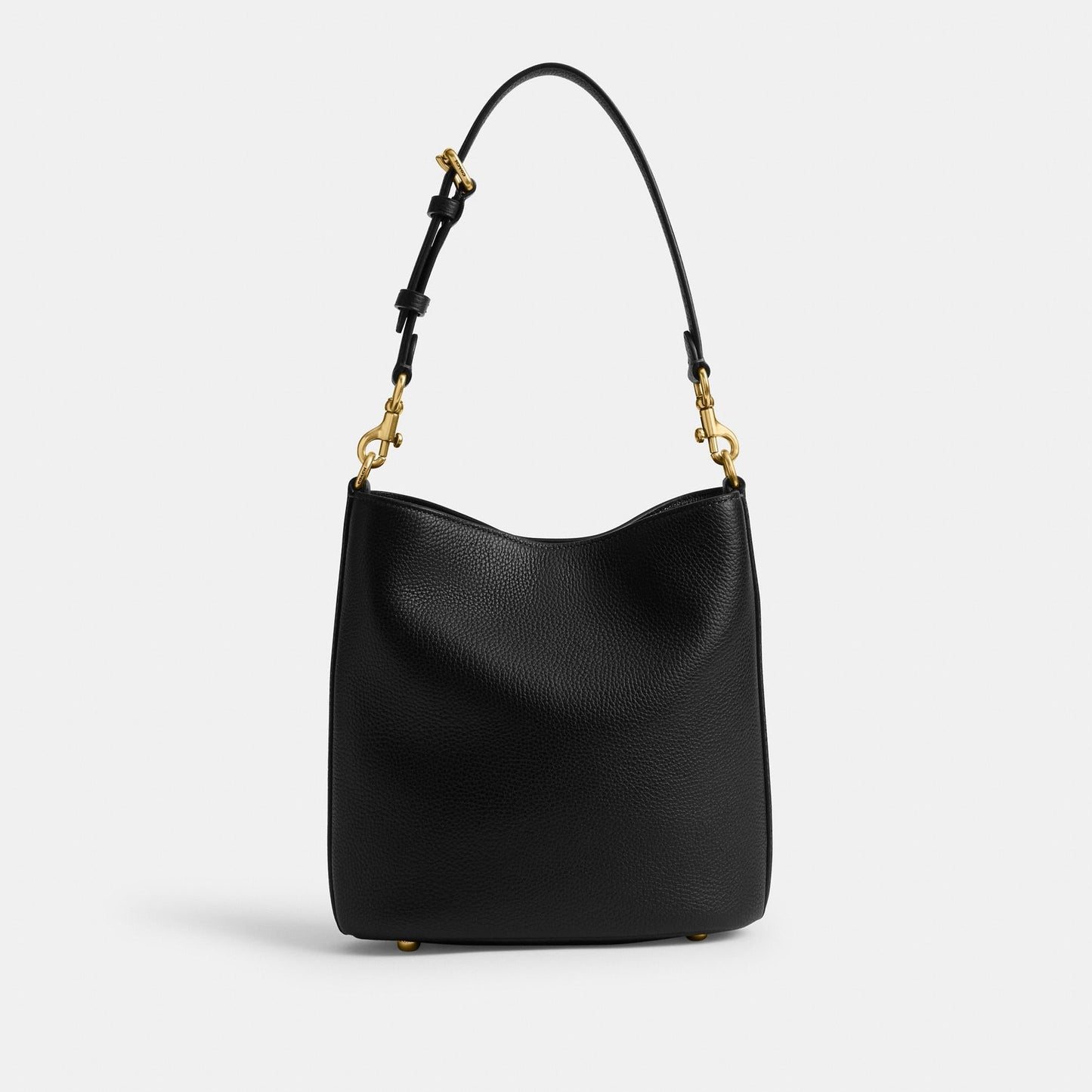 cw625-Willow Soft Bucket Bag 19-B4/Black