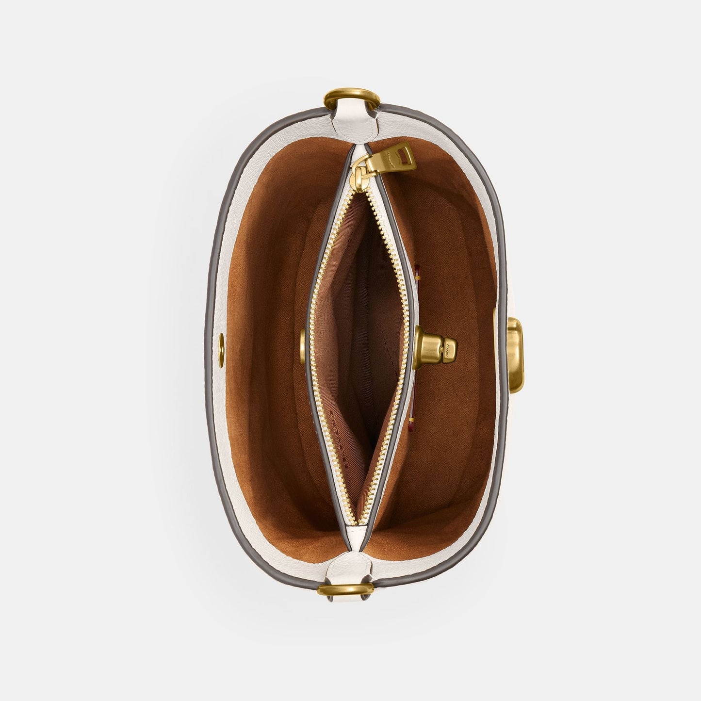 cw625-Willow Soft Bucket Bag 19-B4/Chalk