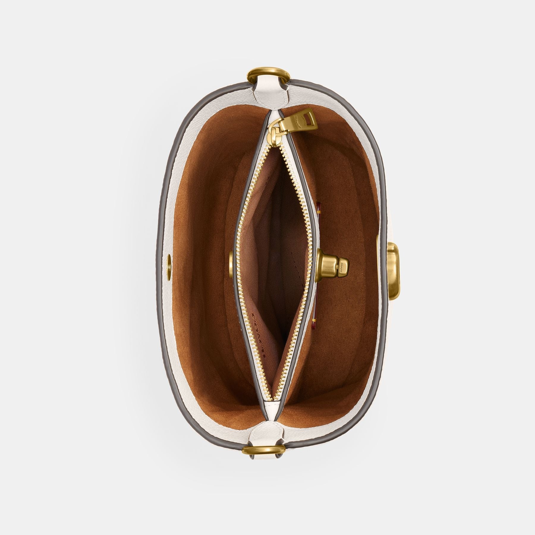 cw625-Willow Soft Bucket Bag 19-B4/Chalk