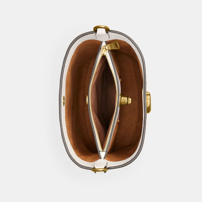 cw625-Willow Soft Bucket Bag 19-B4/Chalk