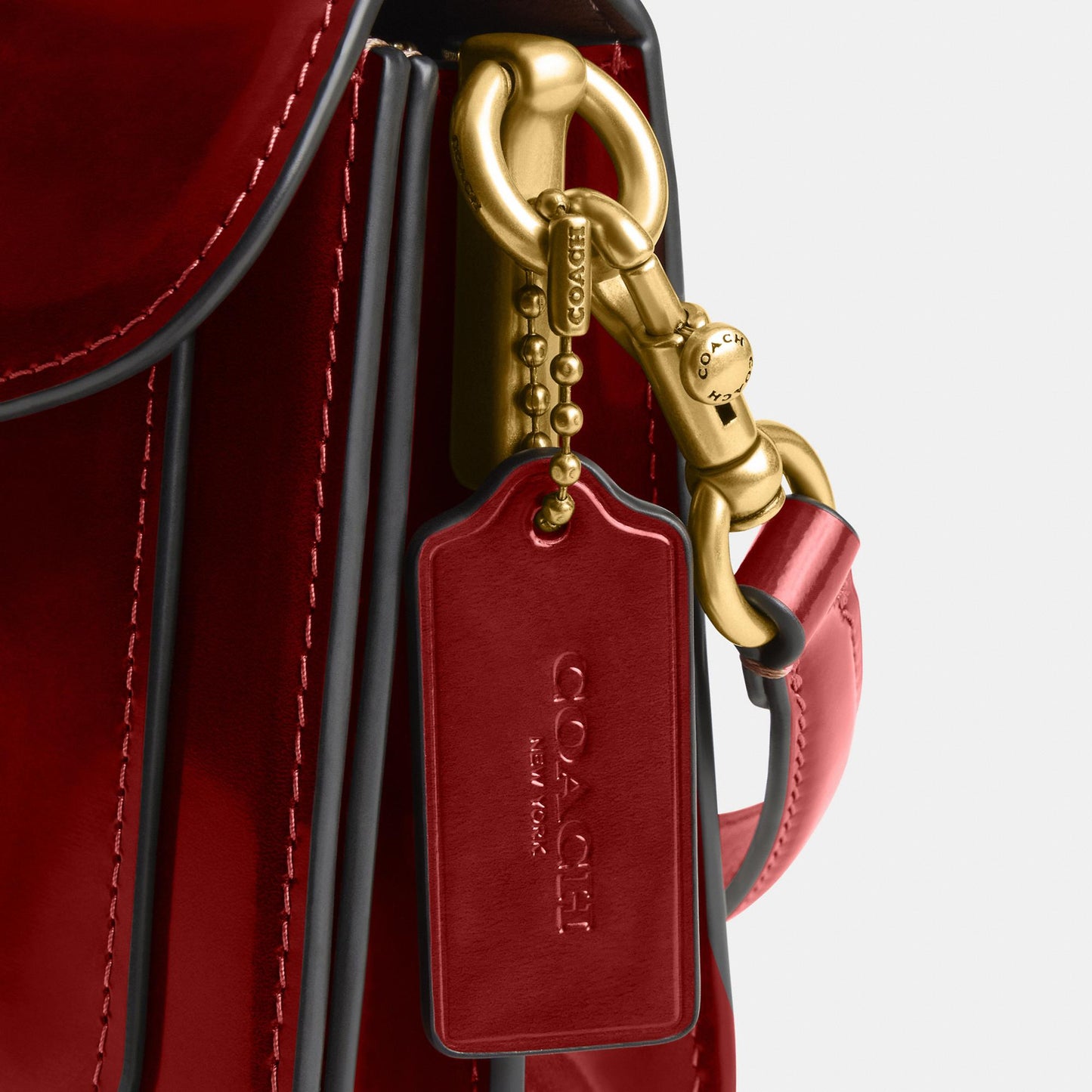 CW631-Tabby Shoulder Bag 26-B4/Dark Ruby