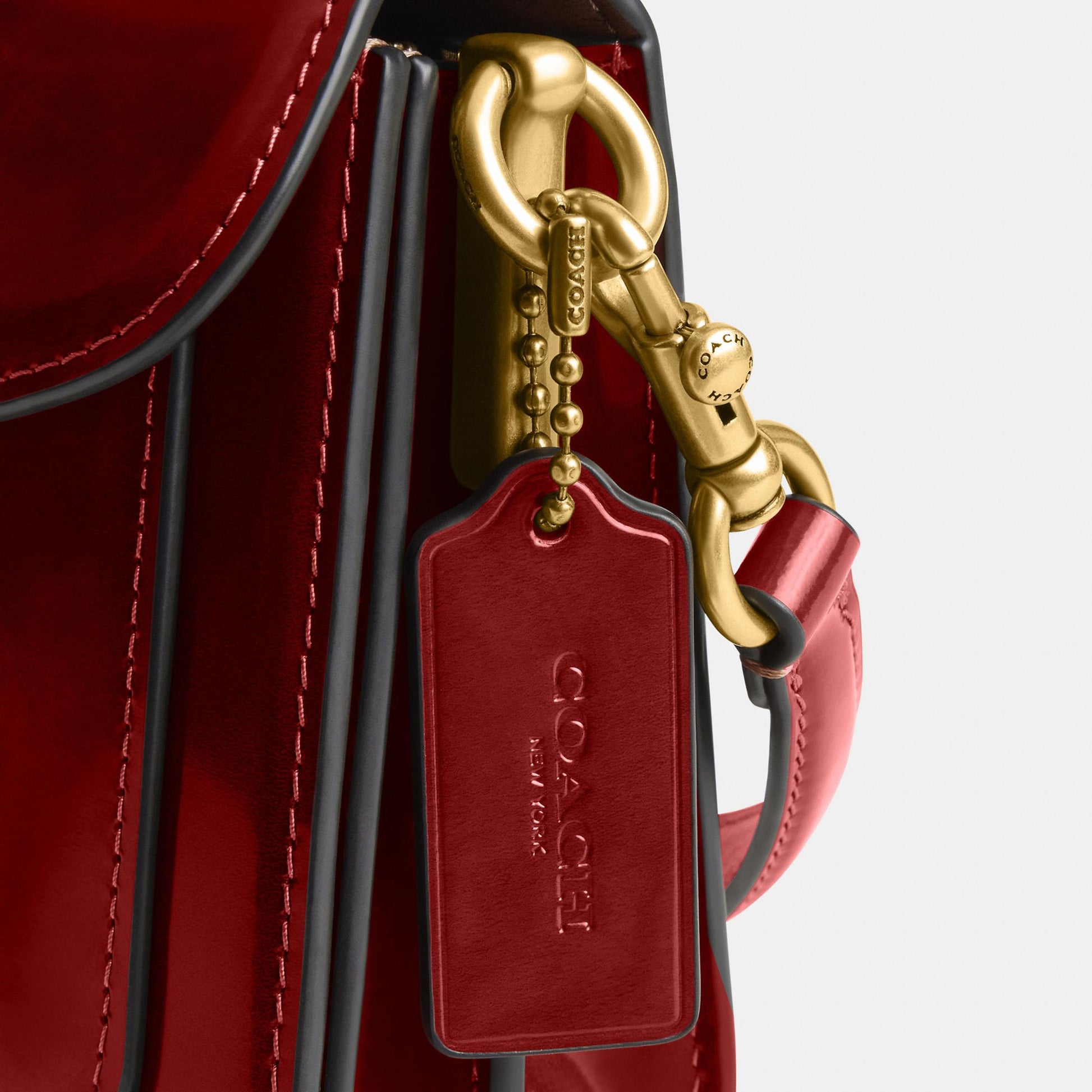 CW631-Tabby Shoulder Bag 26-B4/Dark Ruby