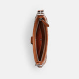 CW654-Hamptons Hobo aus Signature-Jacquard mit Kristallen-Lh/Burnished Amber