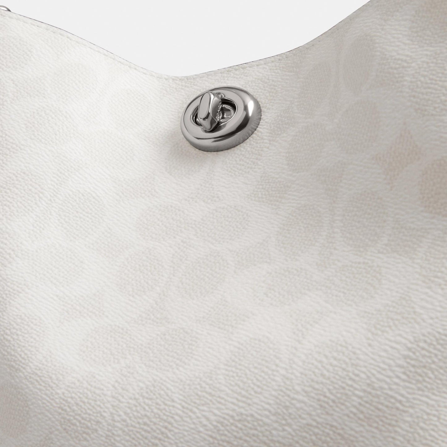 CW882-WILLOW SOFT BUCKET BAG IN SIGNATURE CANVAS-LH/White Chalk