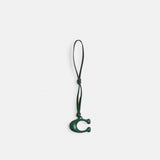 CX170-Loop Signature Bag Charm-B4/Hunter Green