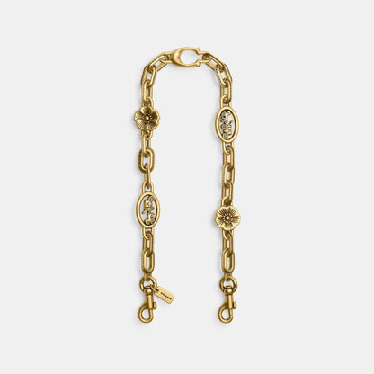 CX180-Loop Signature Bag Charm-B4/Brass
