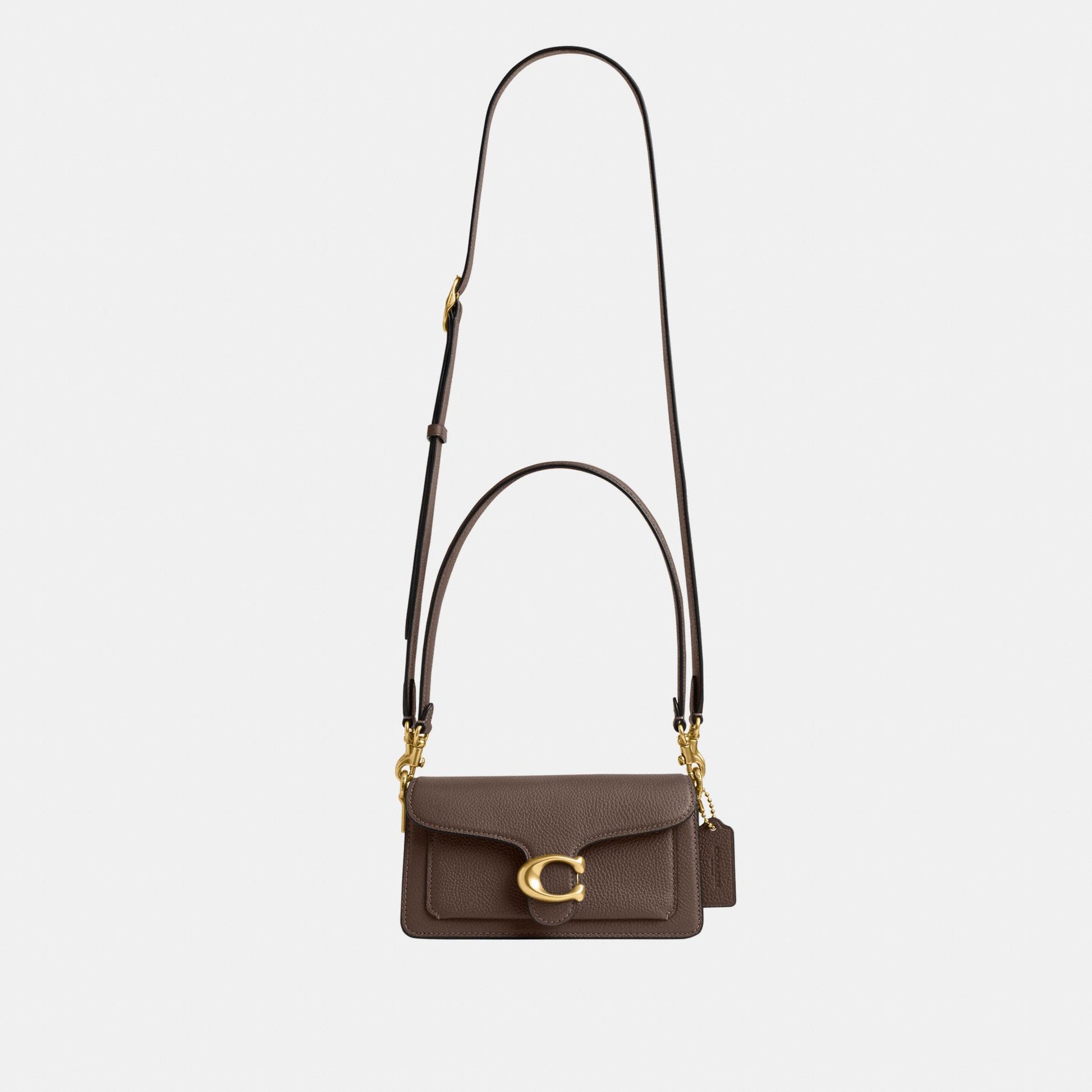 CY201-Tabby Shoulder Bag 20-B4/Dark Stone