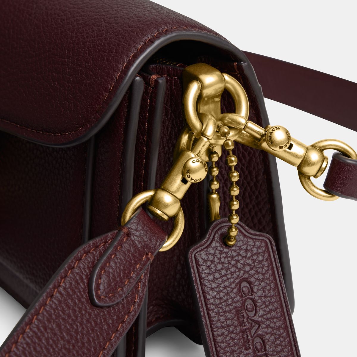 CY201-Tabby Shoulder Bag 20-B4/Merlot