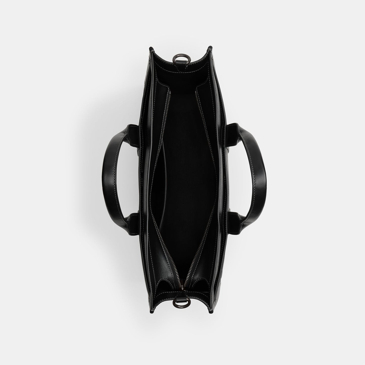 CY772-Wesley Tote In Signature Canvas-Charcoal