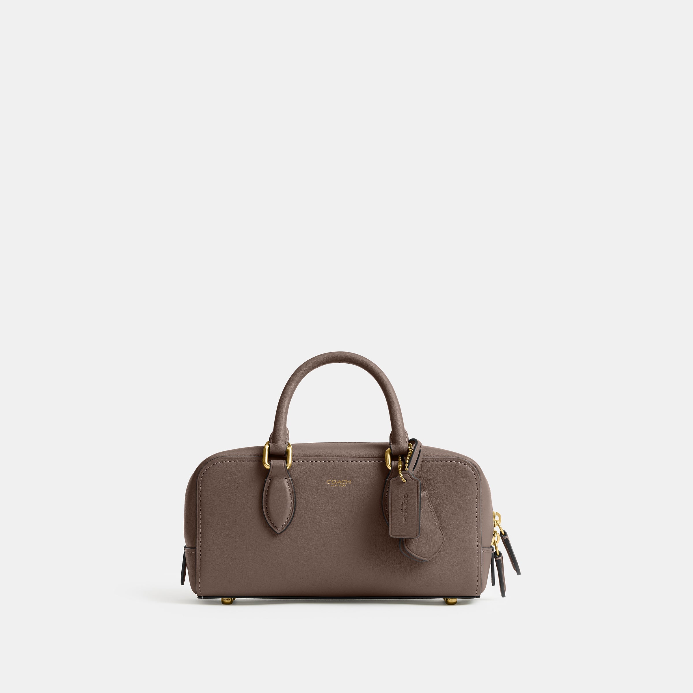 CY917-BOWERY SATCHEL 22-B4/DARK STONE