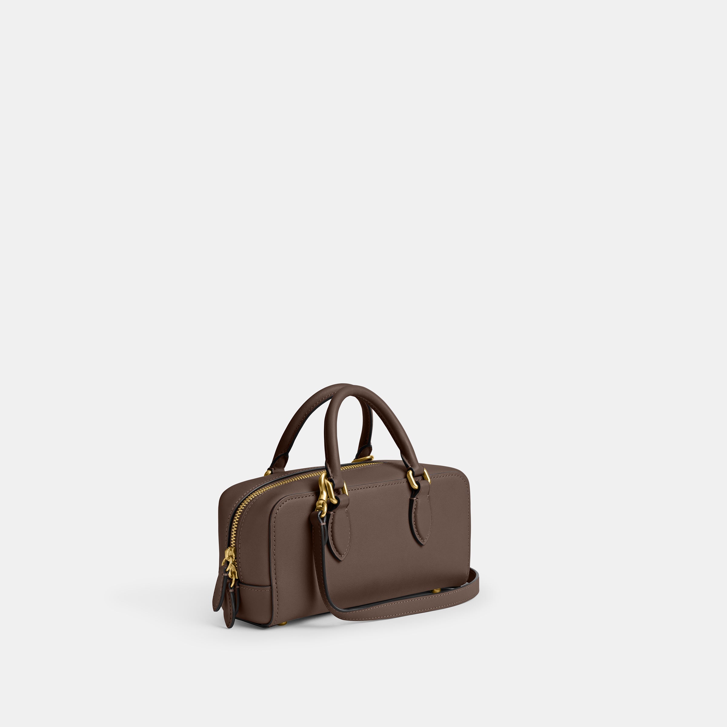 CY917-BOWERY SATCHEL 22-B4/DARK STONE