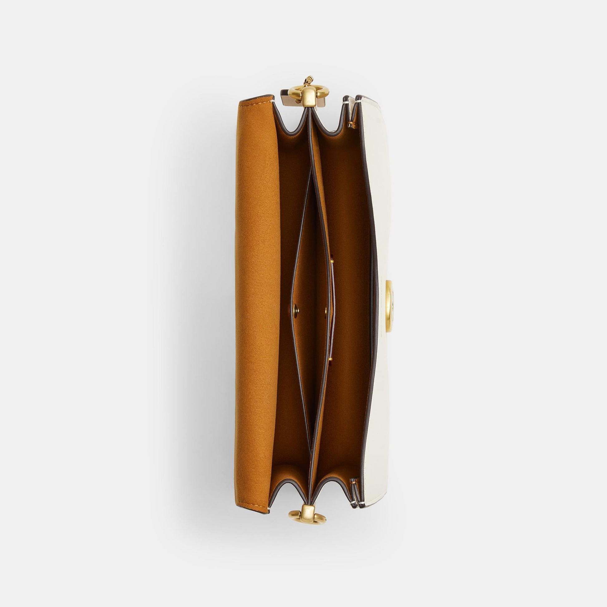 CY919-Chain Tabby Shoulder Bag-B4/Chalk