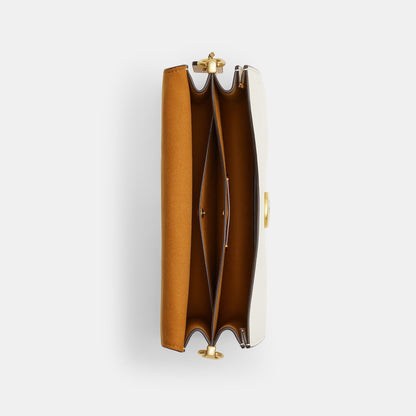 CY919-Chain Tabby Shoulder Bag-B4/Chalk