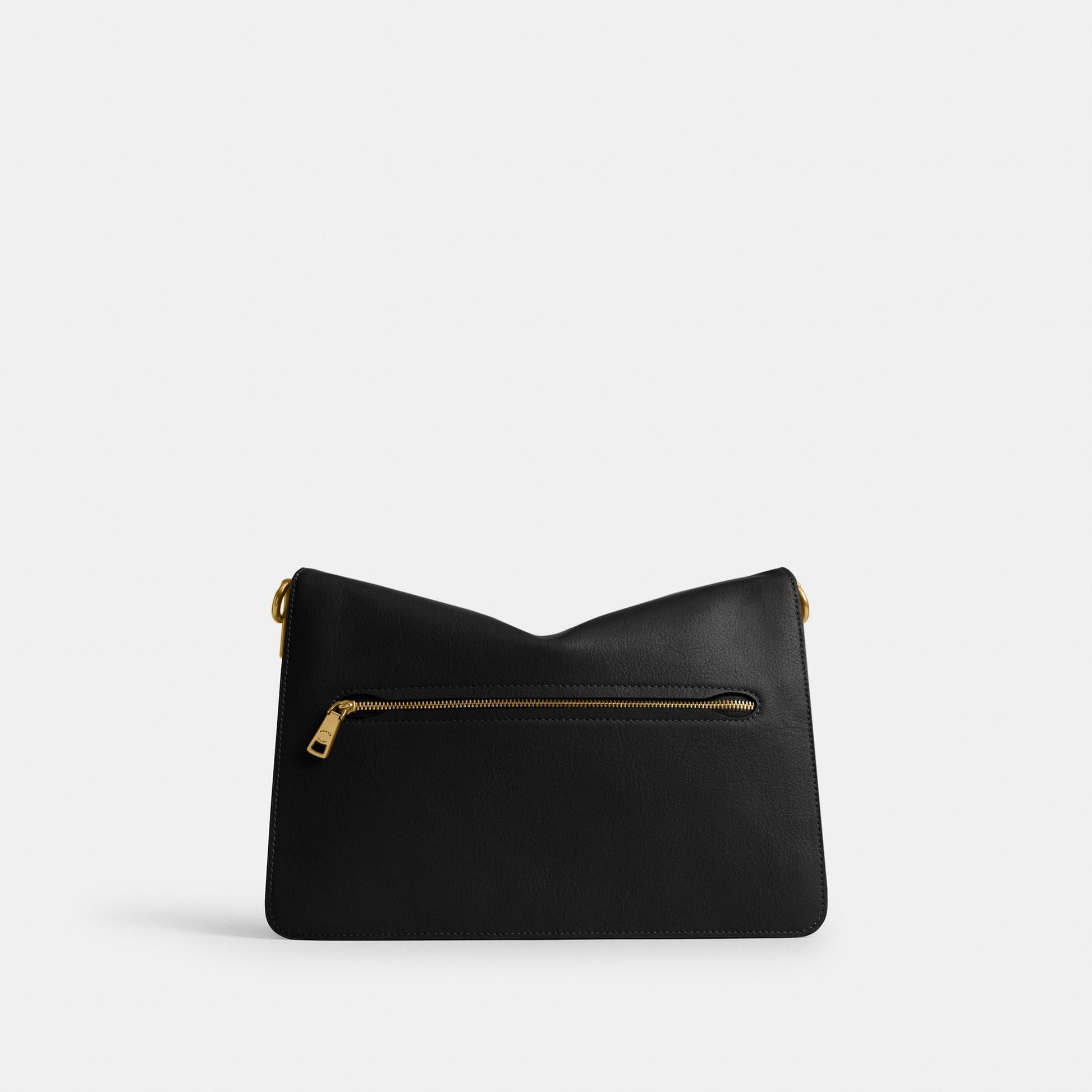 CY920-CHAIN TABBY SHOULDER BAG 30-B4/BLACK