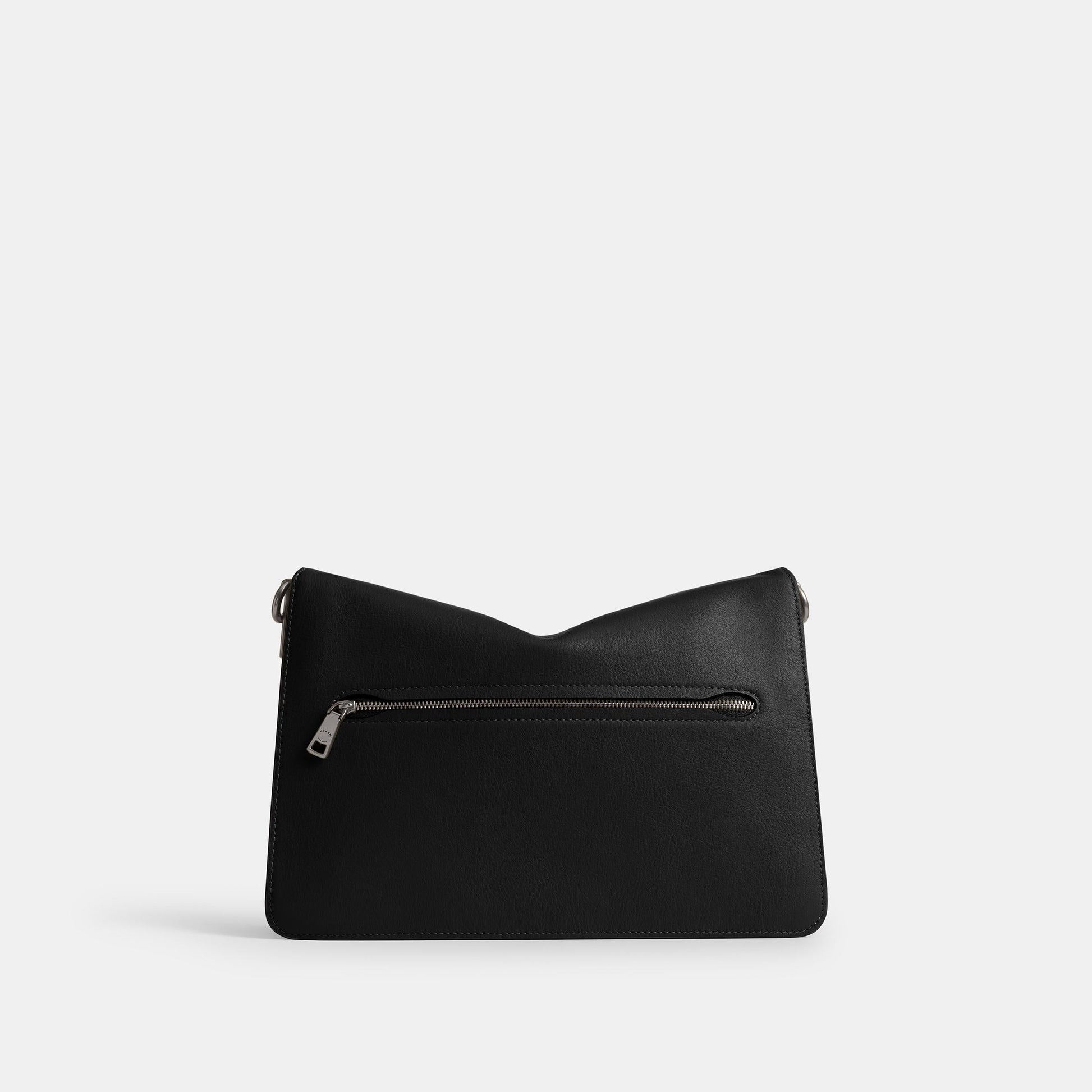 CY920-CHAIN TABBY SHOULDER BAG 30-LH/Black