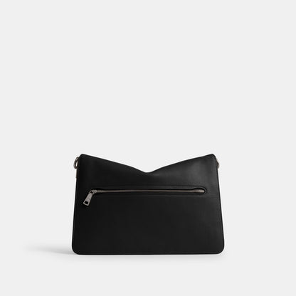 CY920-CHAIN TABBY SHOULDER BAG 30-LH/Black