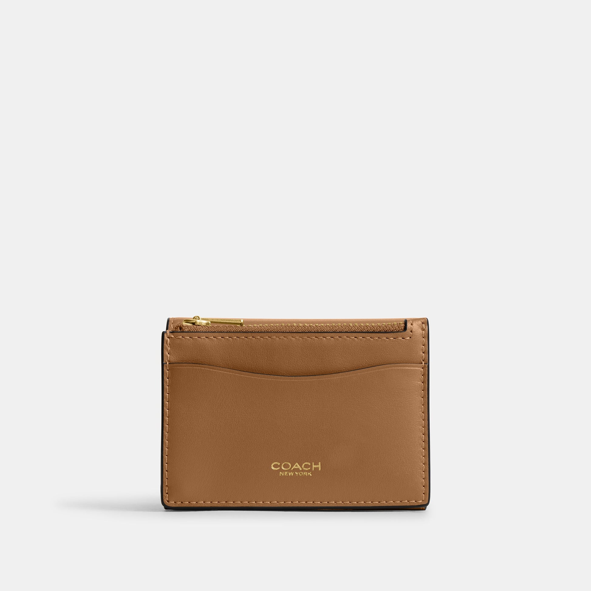 CZ111-ESSENTIAL CARD HOLDER WALLET-B4/Honey Brown