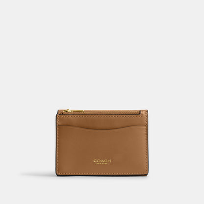 CZ111-ESSENTIAL CARD HOLDER WALLET-B4/Honey Brown