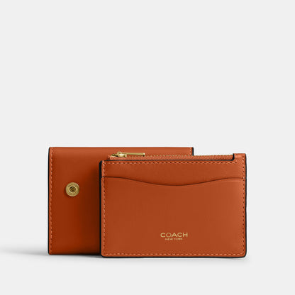 CZ111-Essential Card Holder Wallet-B4/Toffee