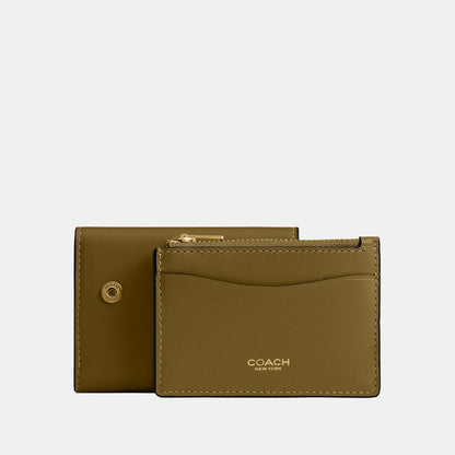 CZ111-Essential Card Holder Wallet-B4/Muted Olive