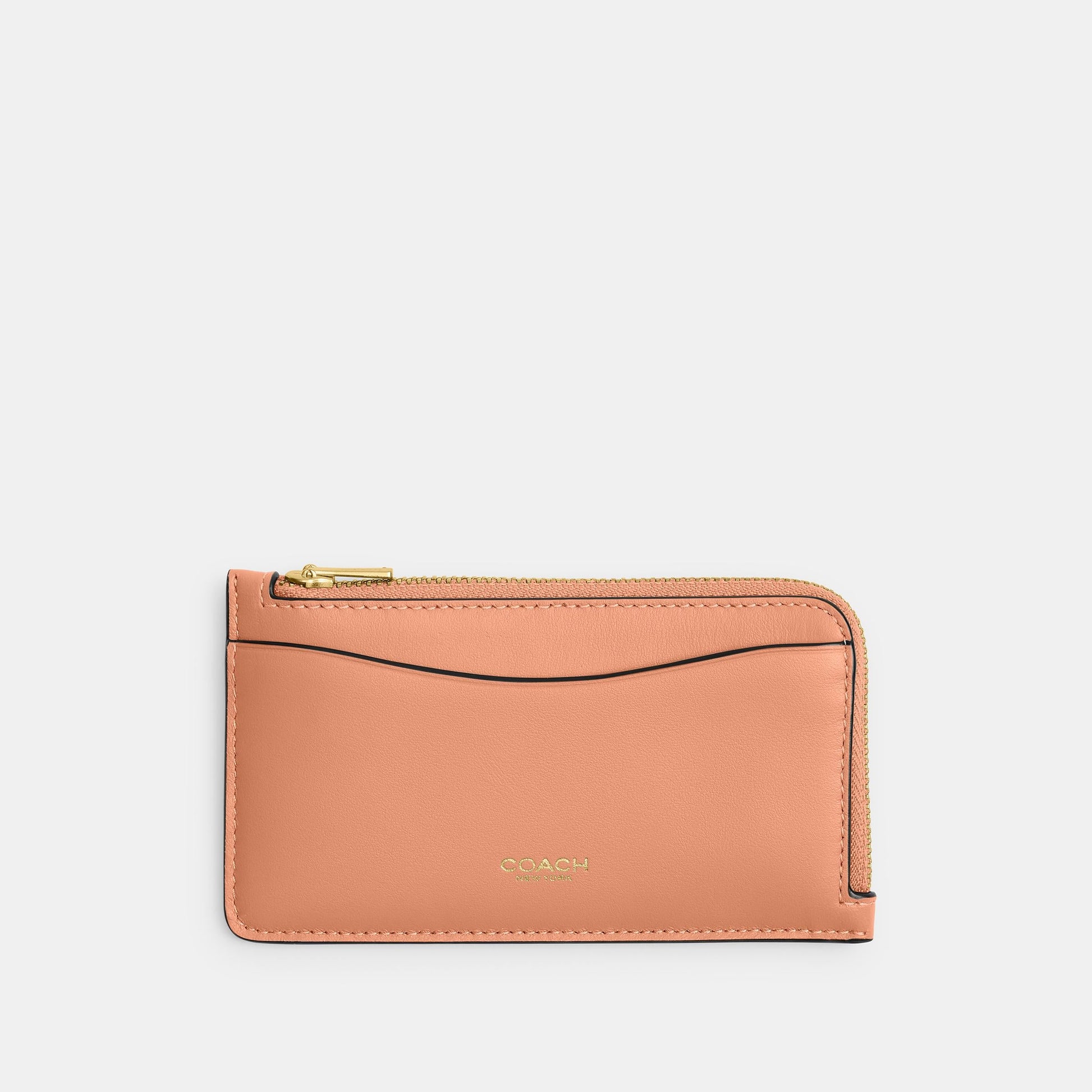 CZ112-New York Zip Card Case-B4/Peach