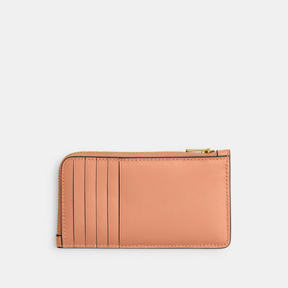 CZ112-New York Zip Card Case-B4/Peach