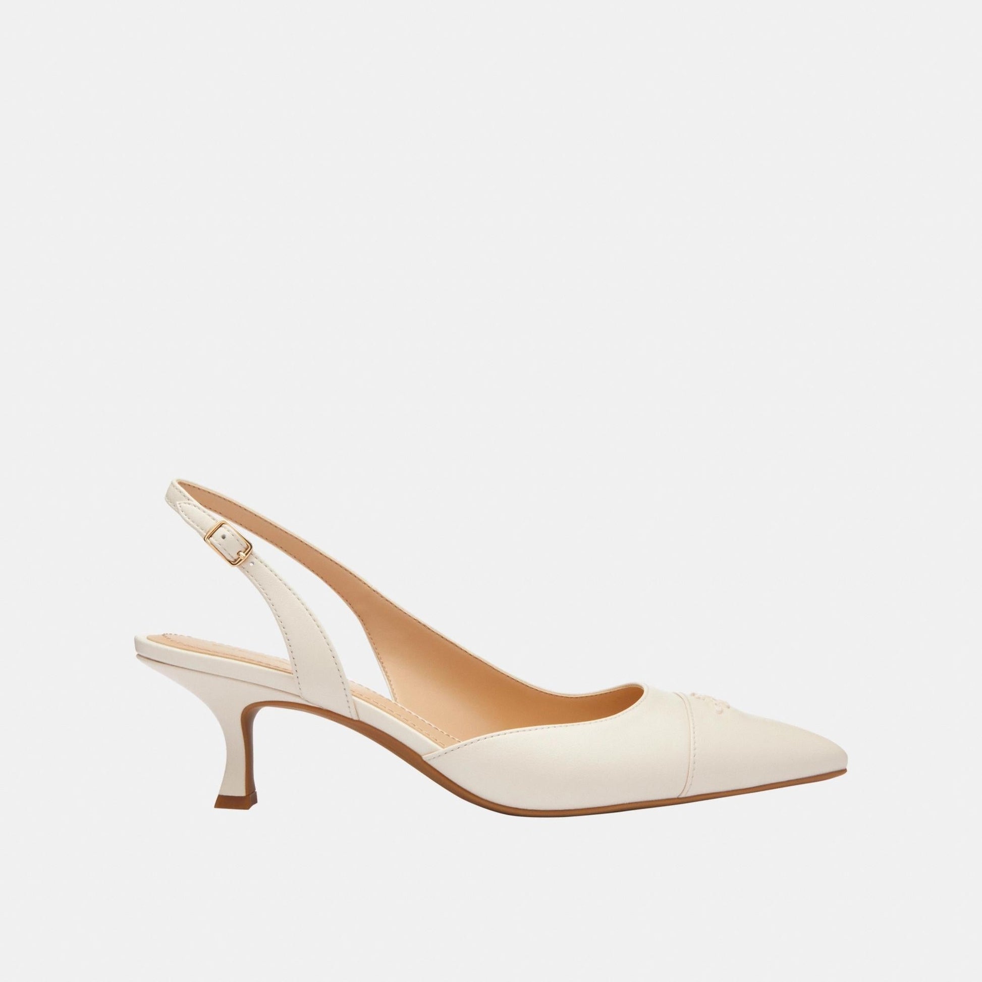CZ163-ROXANNE PUMP-Chalk