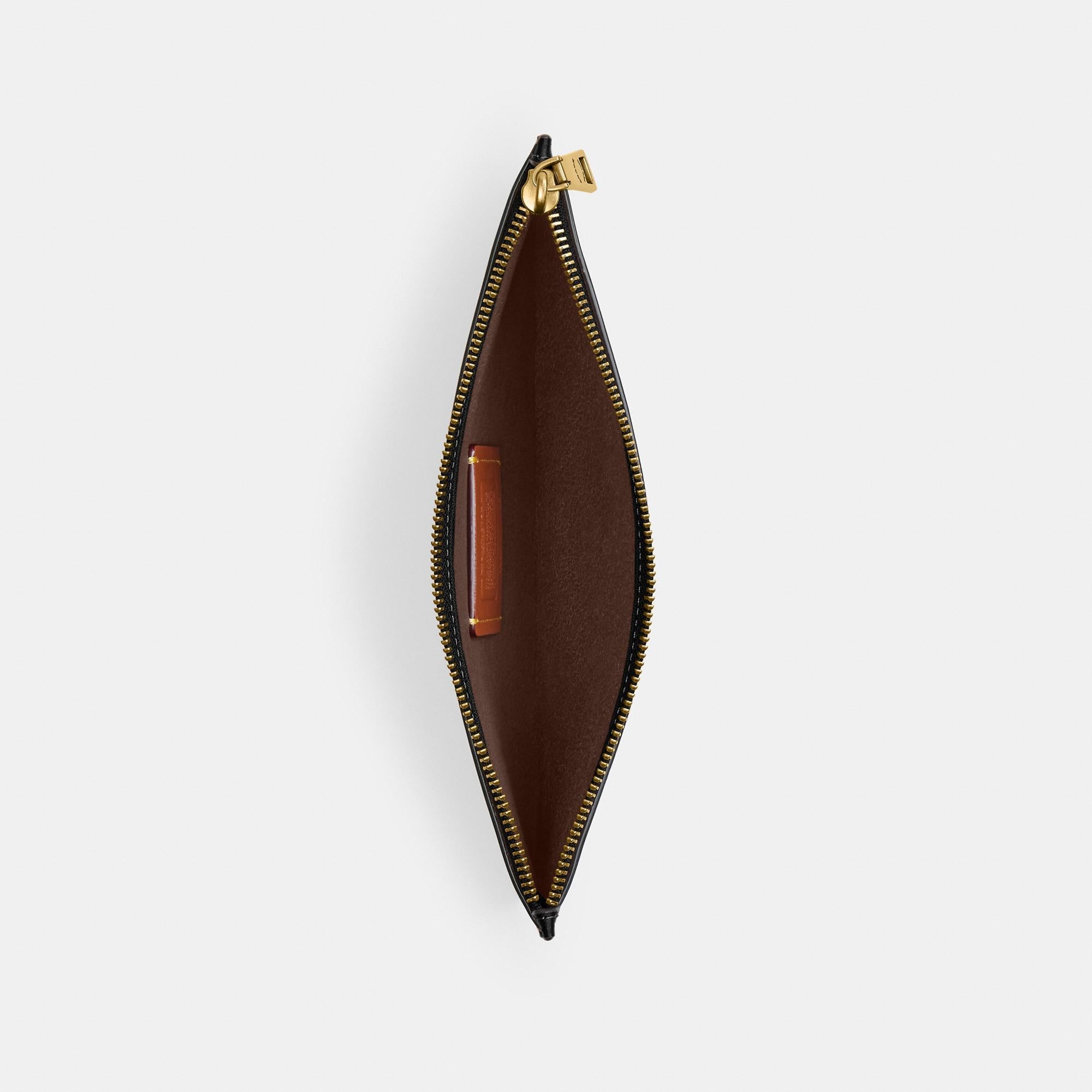 CZ756-New York Zip Pouch-B4/BLACK