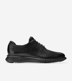 ColeHaan-2.ZERØGRAND Lined Laser Wingtip Oxford -c23832-Black Leather-Black