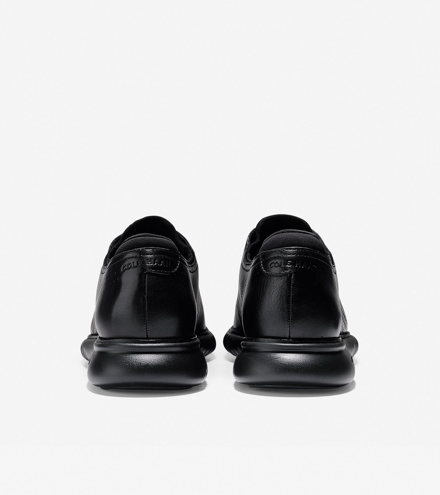 ColeHaan-2.ZERØGRAND Lined Laser Wingtip Oxford -c23832-Black Leather-Black