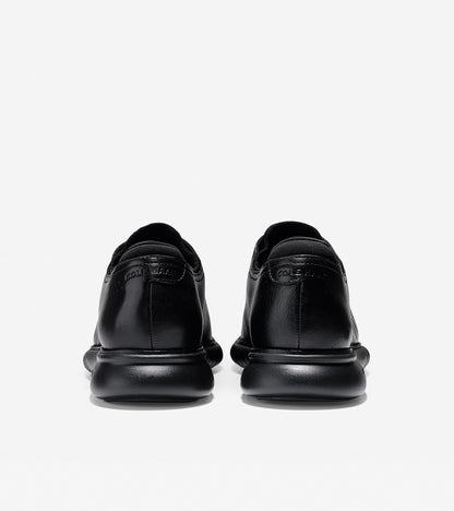 ColeHaan-2.ZERØGRAND Lined Laser Wingtip Oxford -c23832-Black Leather-Black