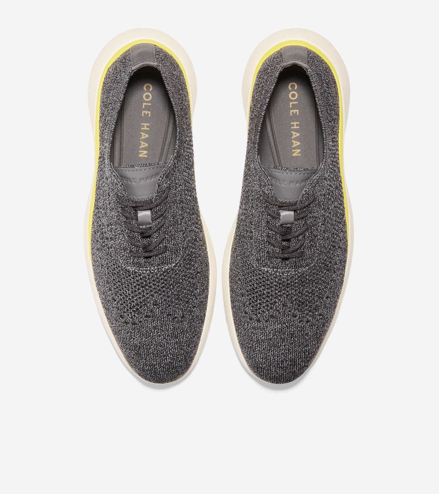 Grand Troy Wingtip Oxford-c33767-Black Knit