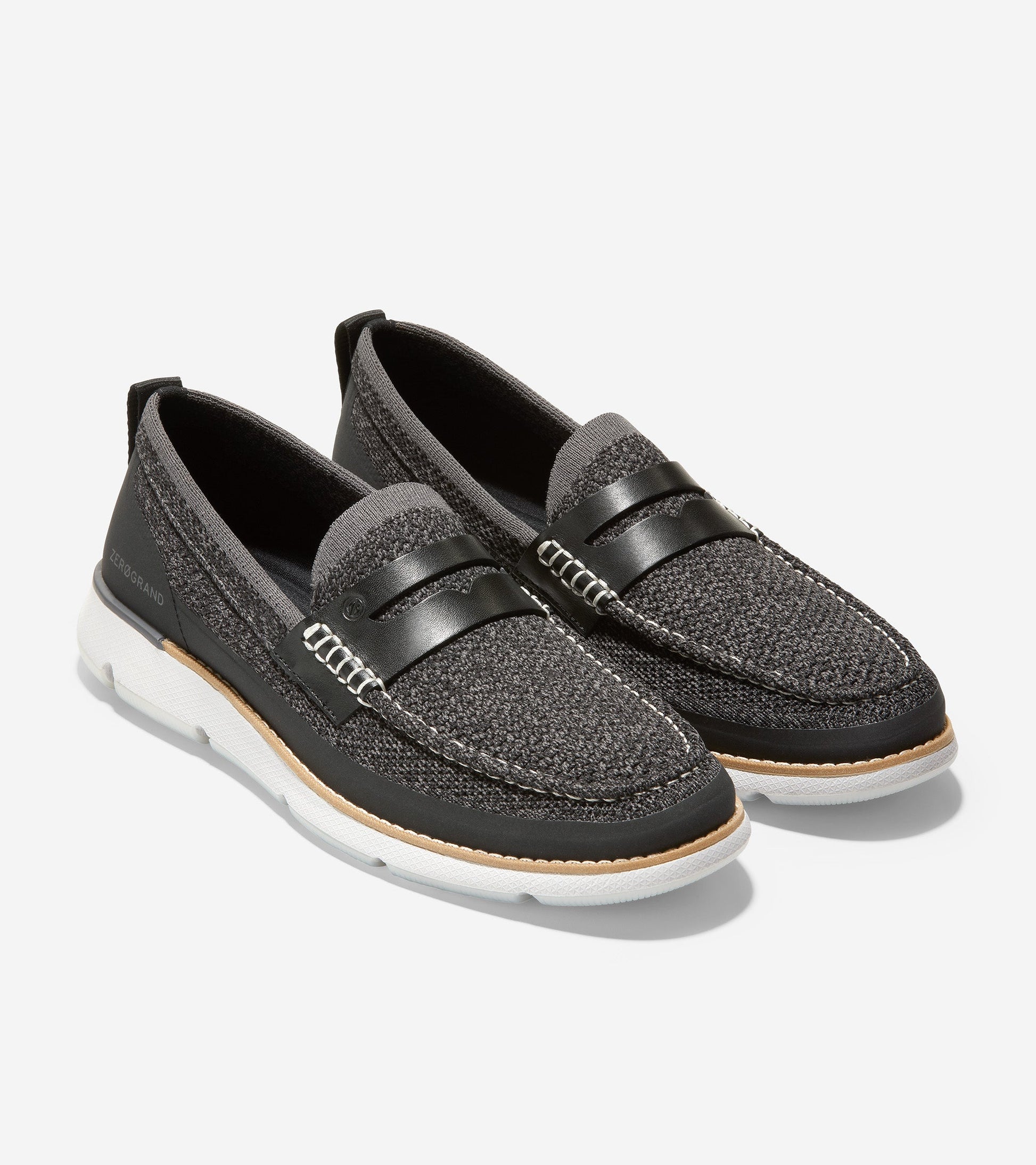 ColeHaan-4.Zerøgrand Stitchlite Loafer-c34029-Black-Magnet Knit-Nimbus Cloud
