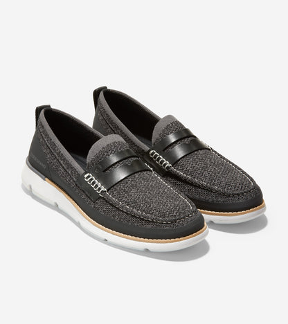 ColeHaan-4.Zerøgrand Stitchlite Loafer-c34029-Black-Magnet Knit-Nimbus Cloud