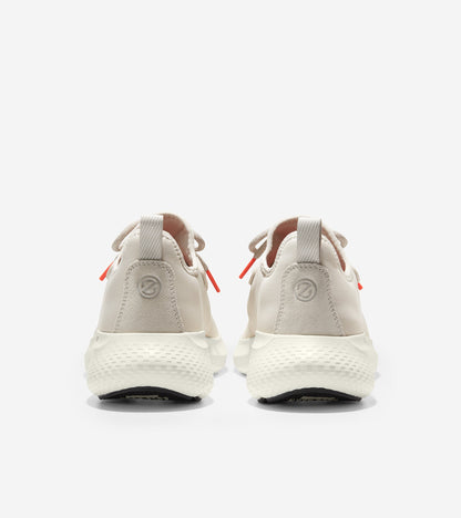 ZERØGRAND Changepace Lace Up Sneaker-C34886-Dove /Ivory/Black/Cyber Yellow