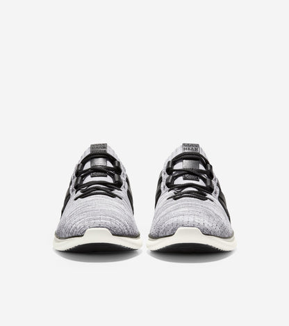 C35724-GrandMøtion Woven Sneaker-Grey Pinstripe Stitchlite™