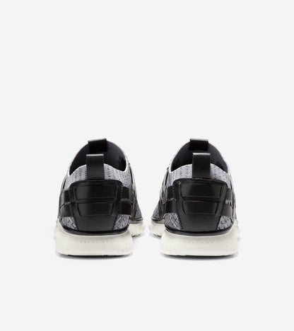 C35724-GrandMøtion Woven Sneaker-Grey Pinstripe Stitchlite™