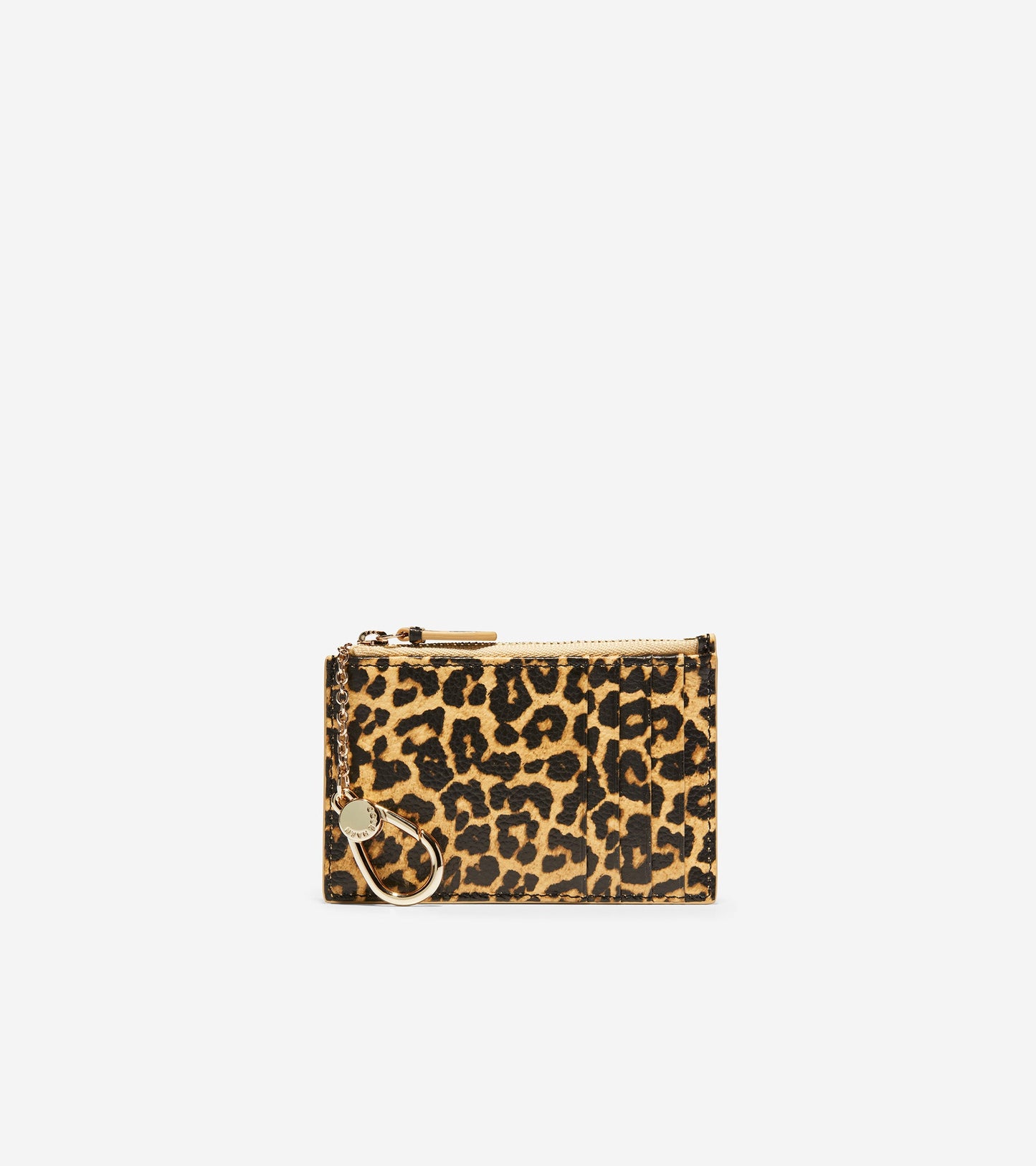 ColeHaan-GRANDSERIES Card Case with Zip-u04998-Leopard