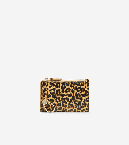 ColeHaan-GRANDSERIES Card Case with Zip-u04998-Leopard
