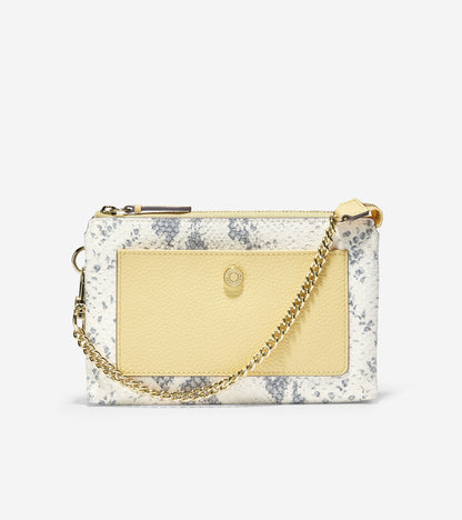 ColeHaan-Double Gusset Pouch-u05365-Golden Haze-Ivory Roccia