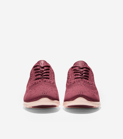 ColeHaan-ZERØGRAND Wingtip Oxford-w21777-Chocolate Truffle Stitchlite™