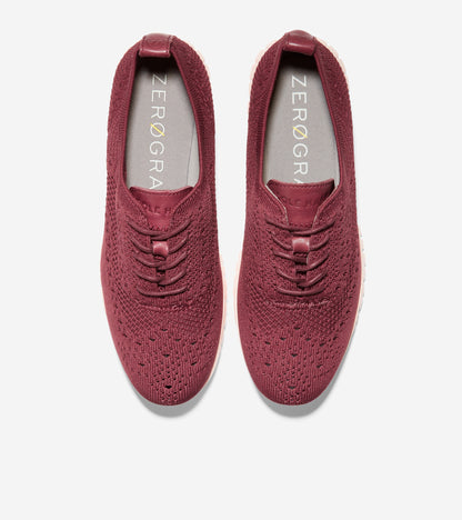 ColeHaan-ZERØGRAND Wingtip Oxford-w21777-Chocolate Truffle Stitchlite™